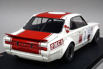 1:18 ignition model IG2017 Nissan Skyline 2000GT-R (KPGC10) Fuji Master 250km 1971 #1