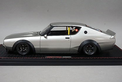 1:18 ignition model IG0434 LB WORKS Kenmeri 2door Silver