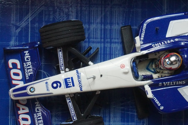 1:43 MINICHAMPS 400010006 Williams F1 BMW FW23 J.P.Montoya #6 White / Blue