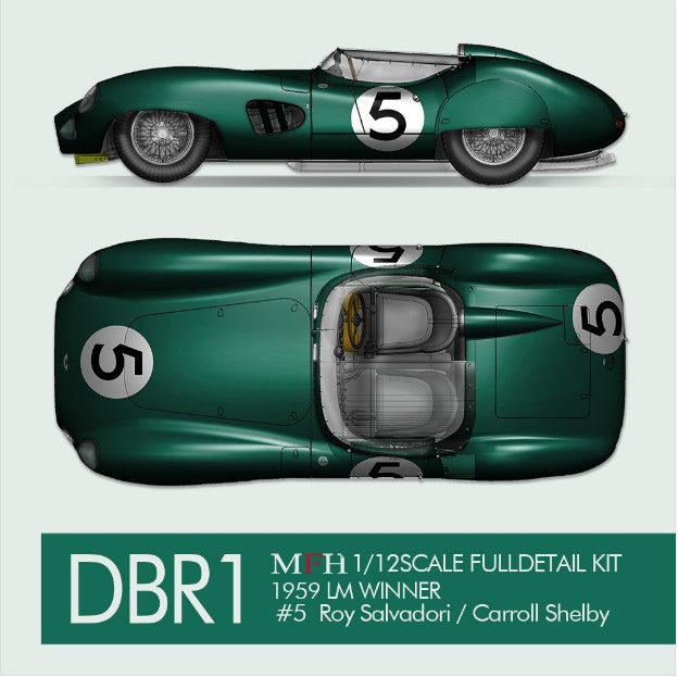 K782 Model Factory HIRO 1:12 DBR1 LM 1959 #5/#6/#4 Fulldetail Kit