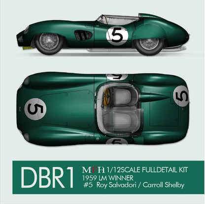 K782 Model Factory HIRO 1:12 DBR1 LM 1959 #5/#6/#4 Fulldetail Kit