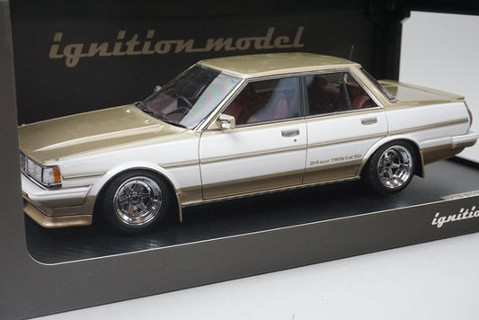 1:18 ignition model IG1486 Toyota Cresta GT TWIN Turbo White / Gold