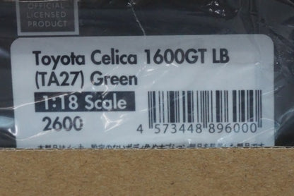 1:18 ignition model IG2600 Toyota Celica 1600GT LB (TA27) Green