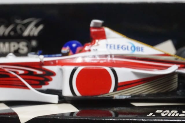 1:43 MINICHAMPS 430990022 BAR 01 Supertech 1999 J.Villeneuve #22 model car