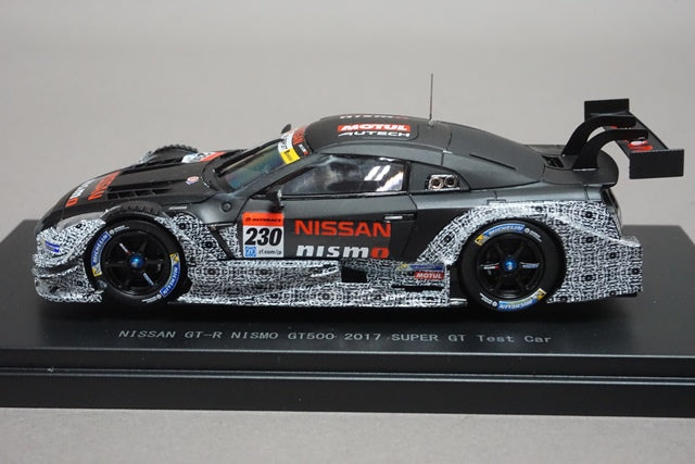 1:43 EBBRO 45501 Nissan GT-R NISMO GT500 2017 Super GT Test Car #230