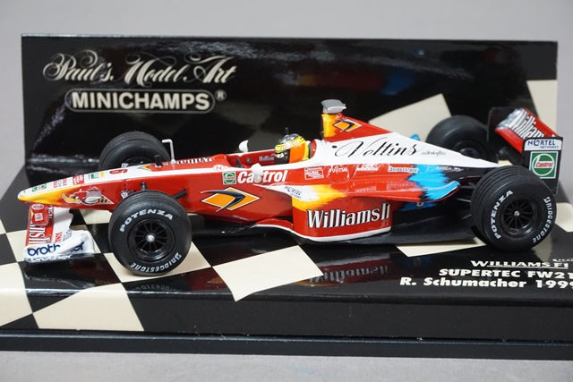 1:43 MINICHAMPS 430990006 Williams FW21 1999 R.Schumacher #6