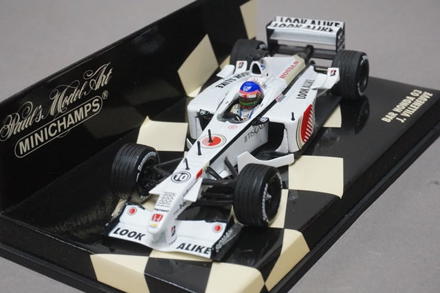 1:43 MINICHAMPS 400010010 BAR Honda 03 J.Villeneuve #10 model car