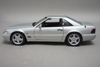 1:18 AUTOart 76231 Mercedes Benz SL 600 1997 Silver