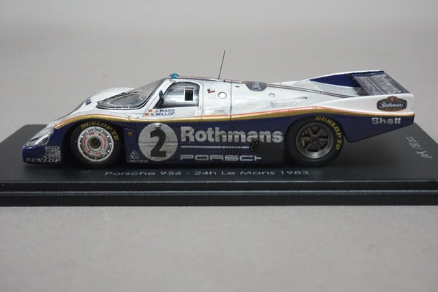 1:43 SPARK Porsche 956 24h LM 1983 model cars