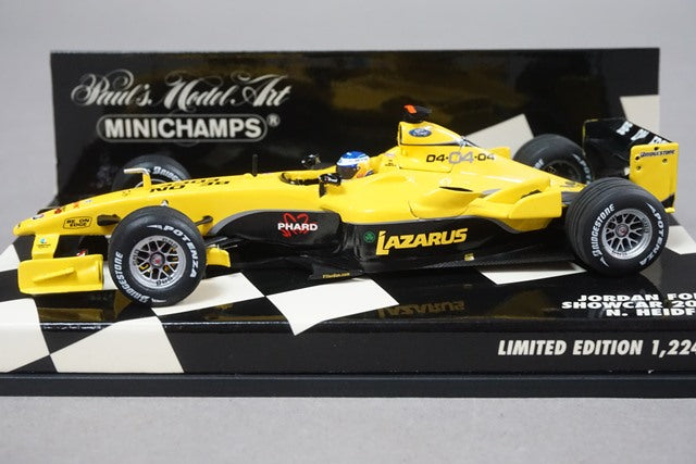 1:43 MINICHAMPS 400040088 Jordan Ford Show Car 2004 N.Heidfeld