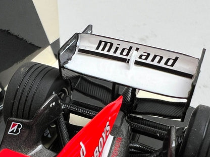 1:43 MINICHAMPS 400060018 MF1 Racing Toyota MF1 2006 T. Monteiro #18 model car