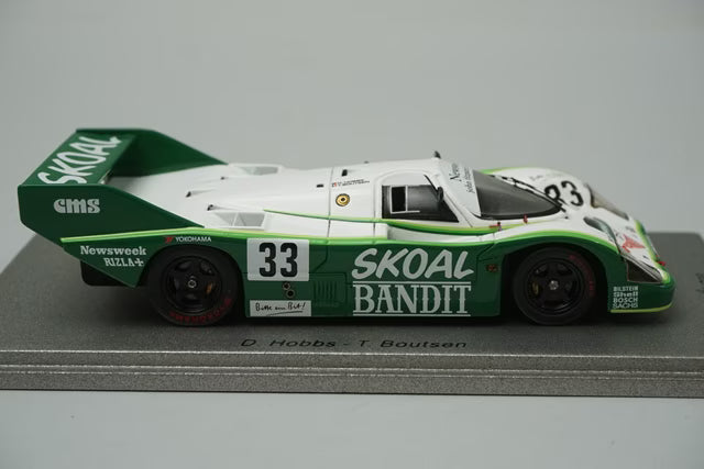 1:43 Spark NA009 Porsche 956 Nürburgring 2nd 1984 #33 D.Hobbs / T.Boutsen