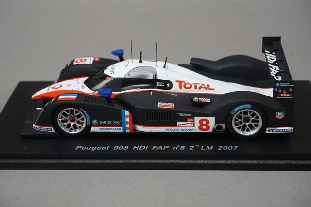 1:43 SPARK S1273 Peugeot 908 HDi FAP LM 2007 2nd place #8