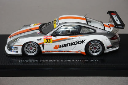 1:43 EBBRO 44540 Porsche Hankook Super GT300 2011 #33