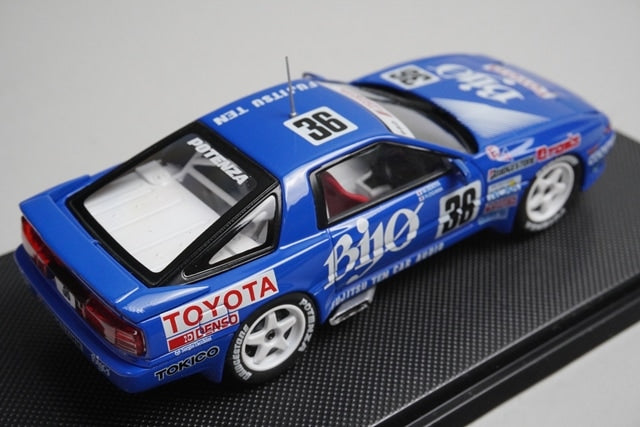 1:43 EBBRO 43975 Toyota Bayer Tom's Supra Gr.A 1989 #36 model car