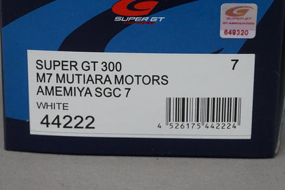 1:43 EBBRO 44222 Mazda M7 Mutiara Motors Amemiya SGC7 Super GT300 2009 #7