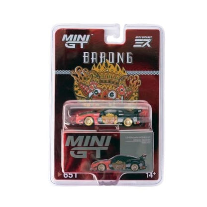 MC182-RD TSM MINI-GT x Mizu Diecast Nissan white star LB-Silhouette WORKS GT NISSAN 35GT-RR Ver.1 BARONG LBWK in stock *Blister specification