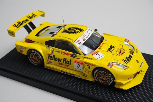 1:43 TOMYTEC EBBRO Yellow Hat YSM MOBAHO! TOMICA Z 2007 #3 model car
