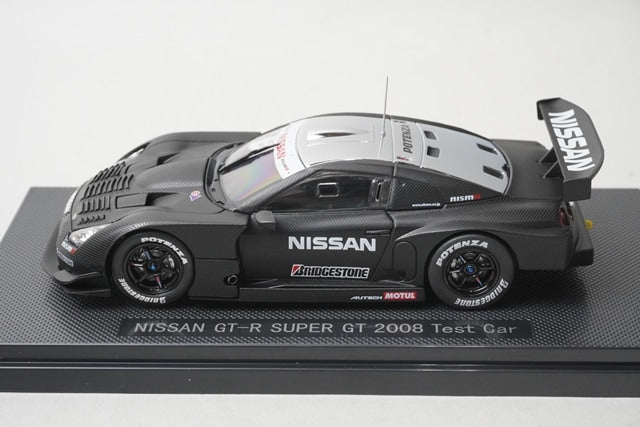 1:43 EBBRO 44042 Nissan GT-R SUPER GT Test Car 2008 model car