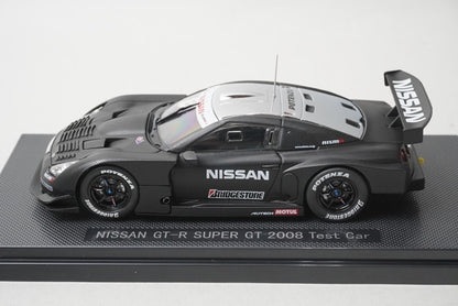 1:43 EBBRO 44042 Nissan GT-R SUPER GT Test Car 2008 model car