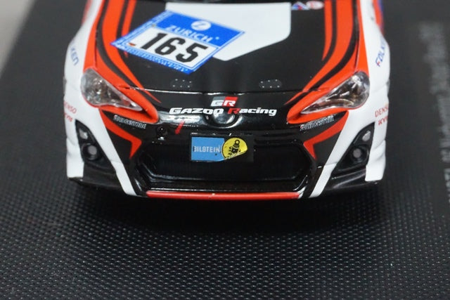 1:43 EBBRO 44899 Toyota 86 Nurburgring 24 Hour Race 2012 #165