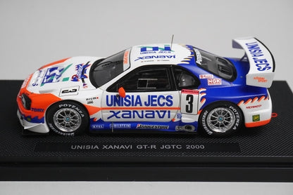1:43 EBBRO P428 UNISIA XANAVI GT-R JGTC 2000 #3 model car