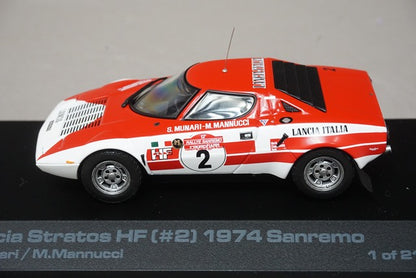 1:43 HPI 8073 Lancia Stratos HF 1974 San Remo #2