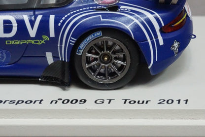 1:43 SPARK SF027 Aston Martin DBR9 Team LMP Motorsports GT Tour 2011 #009