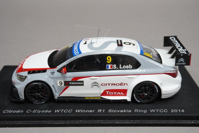 1:43 SPARK S2461 Citroen C-Elyese WTCC Winner R1 Slovak Ring 2014 #9