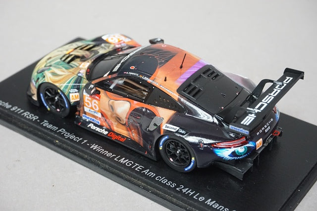 1:43 SPARK S7942 Porsche 911 RSR Team Project 1 LMGTE Am Class LM 24h Winner 2019 #56