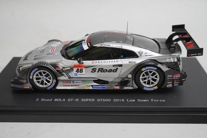 1:43 EBBRO 45102 S Road Mora GT-R Super GT500 2014 Lowdown Force #46 model car