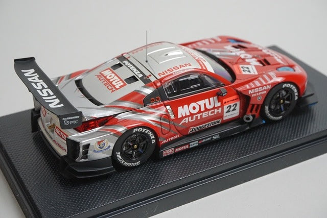 1:43 EBBRO 43958 Nissan MOTUL AUTECH Z SUPER GT 2007 Late Model #22