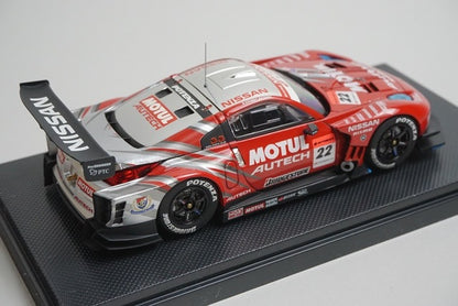 1:43 EBBRO 43958 Nissan MOTUL AUTECH Z SUPER GT 2007 Late Model #22