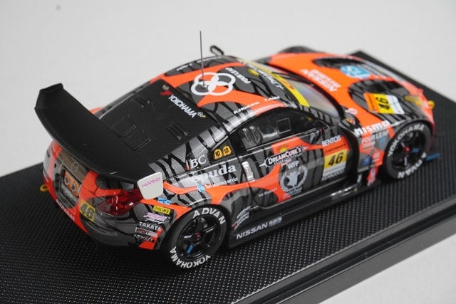 1:43 EBBRO 43704 Nissan Dream Cube ADVAN Z SUPER GT300 2005 #46 model car