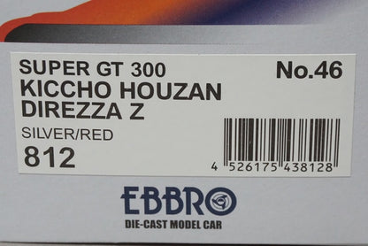 1:43 EBBRO 43812 Nissan Kitcho Houzan DIREZZA Z Super GT 2006 #46