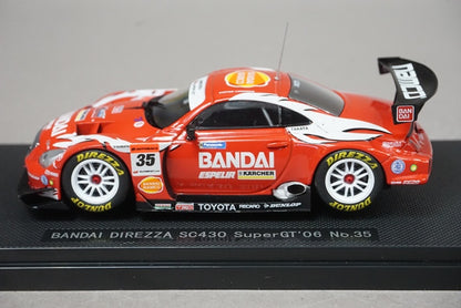 1:43 EBBRO 43807 Lexus Bandai Direzza SC430 Super GT 2006 #35