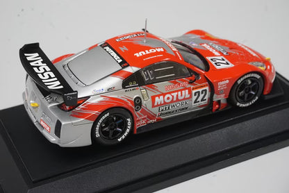 1:43 EBBRO 43572 Nissan MOTUL Pit Work Z JGTC 2004 #22