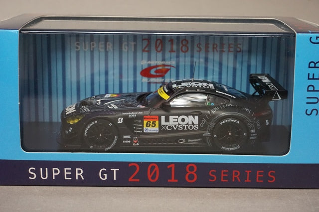 1:43 EBBRO 45659 Mercedes LEON CVSTOS AMG Super GT300 2018 #65