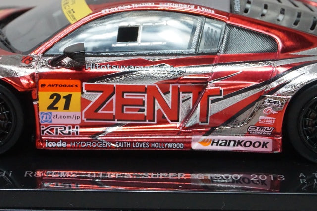 1:43 EBBRO 44931 Audi ZENT R8 LMS Ultra Super GT300 2013 #21