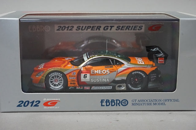 1:43 EBBRO 44737 Lexus Eneos Sustina SC430 SGT500 2012 #6