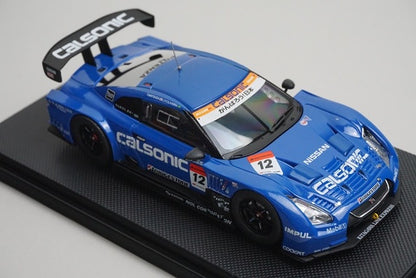 1:43 EBBRO 44542 Nissan CALSONIC IMPUL GT-R Super GT500 Fuji 2011 #12