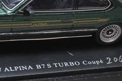 1:43 SPARK BMW Alpina B7 S Turbo Coupe 1982 Green