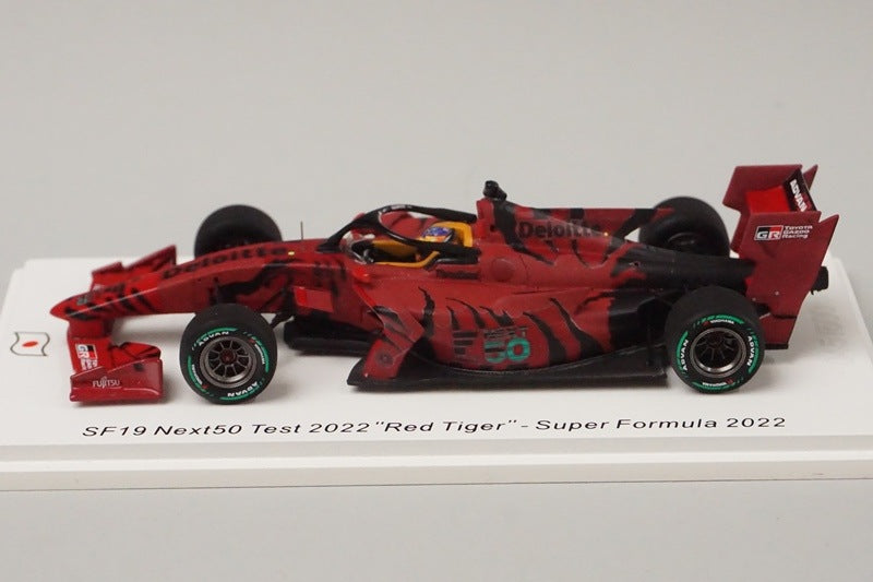 1:43 SPARK SJ131 SF19 Next50 Test 2022 "Red Tiger"