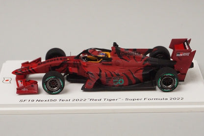 1:43 SPARK SJ131 SF19 Next50 Test 2022 "Red Tiger"