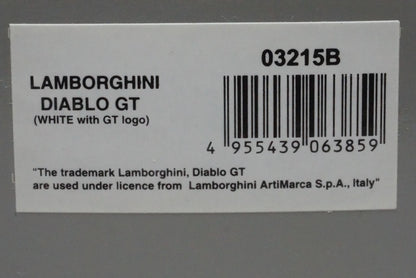 1:43 KYOSHO K03215B Lamborghini Diablo GT White