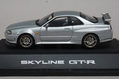 1:43 EBBRO 43058 Nissan Skyline GT-R V-SPEC 1999 Dark Silver