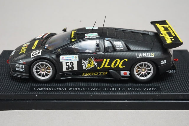 1:43 EBBRO 43784 Lamborghini Murcielago JLOC LM 2006 #53 Black