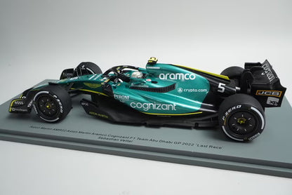 1:18 SPARK 18S775 Aston Martin AMR22 Abu Dhabi GP 2022 #5