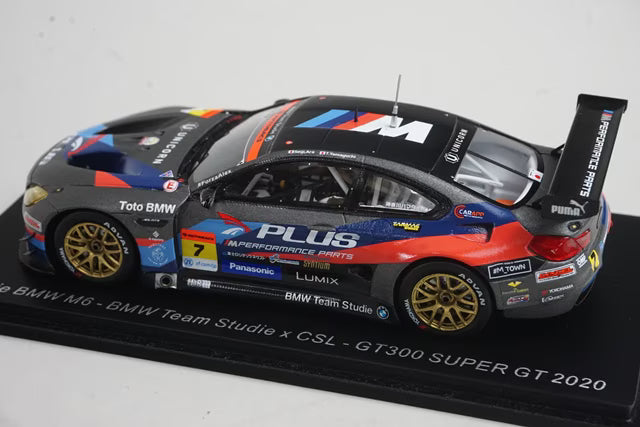 1:43 SPARK SGT005 Studie BMW M6 GT300 Super GT 2020 #7