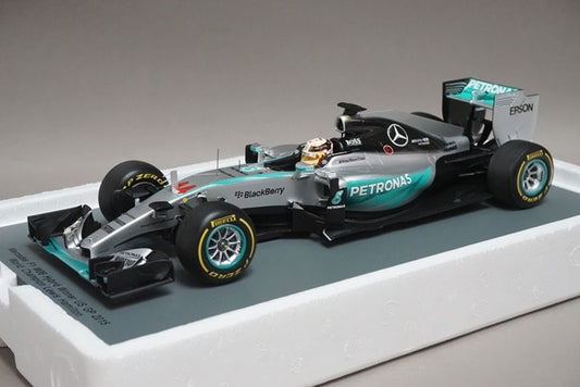 1:18 SPARK 18S179 Mercedes F1 W06 Hybrid winner American GP 2015 #44 World  Champion L.Hamilton